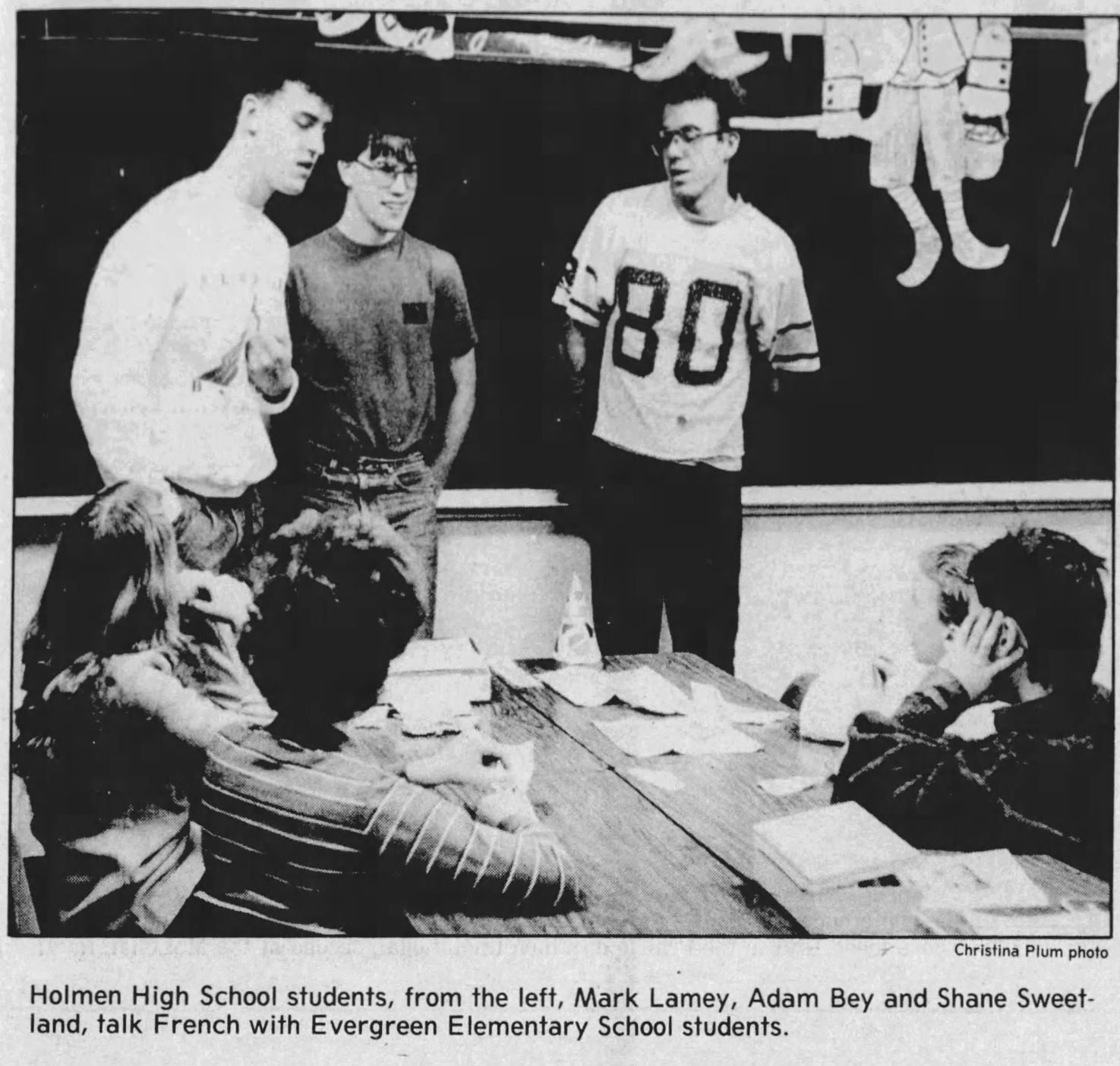 1988: Holmen Evergreen Elementary School